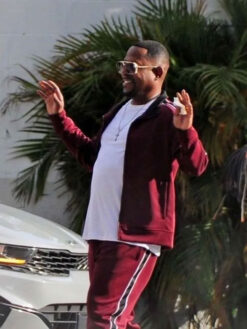 Martin Lawrence Maroon Track Jacket