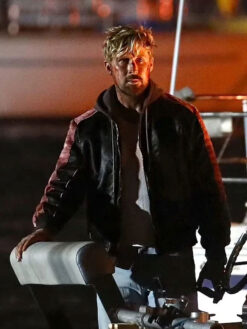 Ryan Gosling Black Bomber Jacket