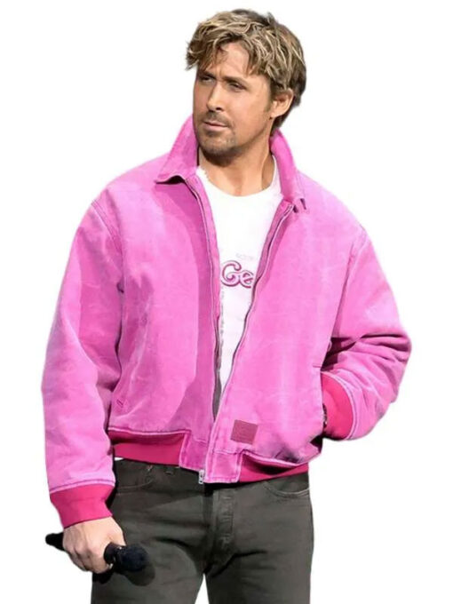 Ryan Gosling Pink Jacket