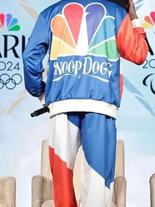 Snoop Dogg Color Block Bomber Jacket