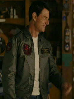 Tom Cruise Green Bomber Jacket