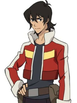 Voltron Keith Red Leather Jacket