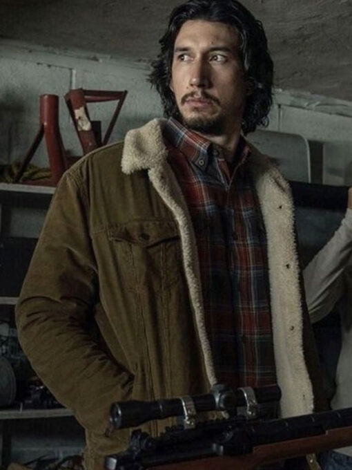 Adam Driver Green Jacket