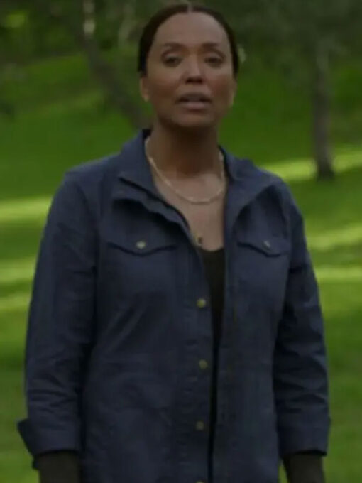 Aisha Tyler Blue Jacket