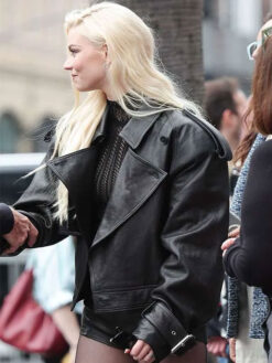 Anya Taylor-Joy Black Jacket