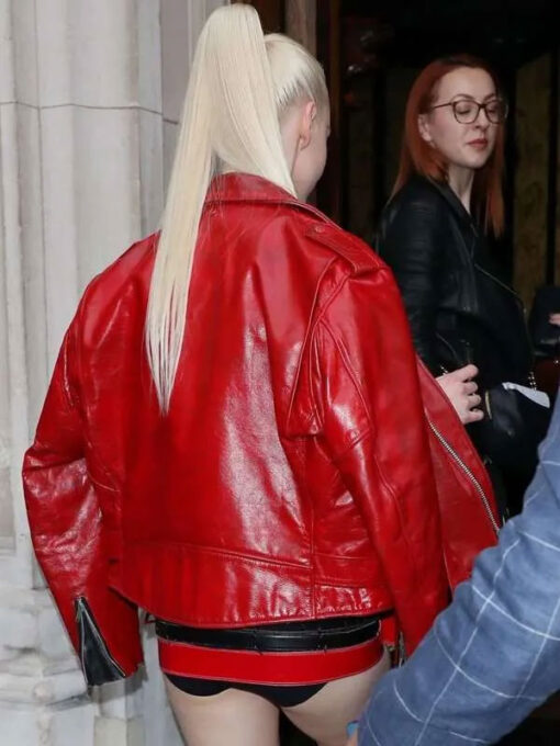 Anya Taylor-Joy Leather Jacket