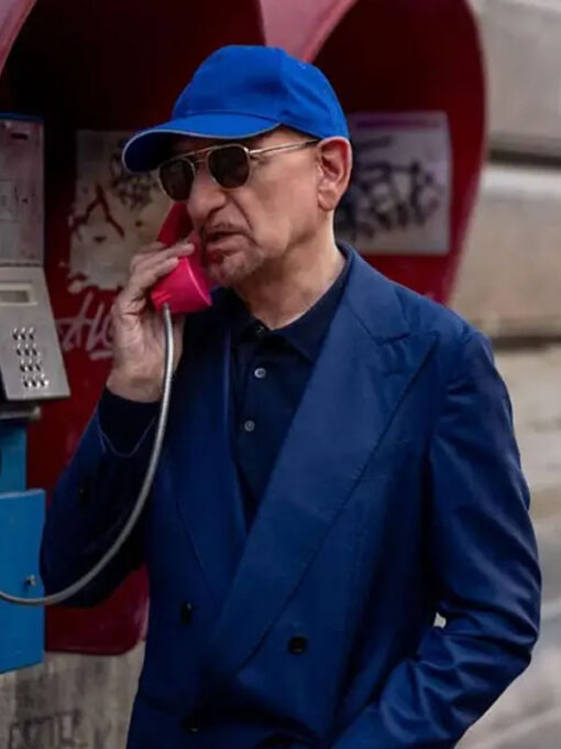 Ben Kingsley Blue Blazer