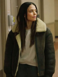 Bethenny Frankel Brown Jacket