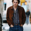 Timothée Chalamet Brown Jacket