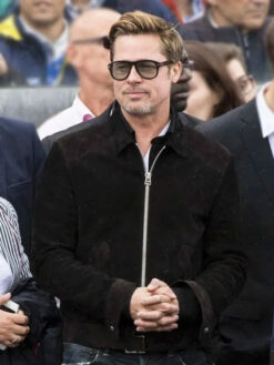 Brad Pitt Black Jacket