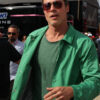 Brad Pitt Green Jacket