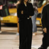 Dakota Johnson Black Coat