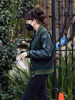 Dakota Johnson Green Jacket