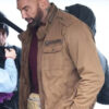 Dave Bautista Brown Jacket