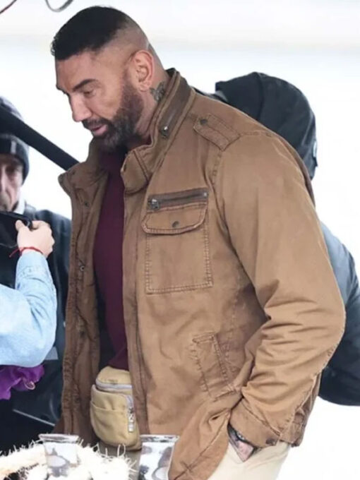 Dave Bautista Brown Jacket