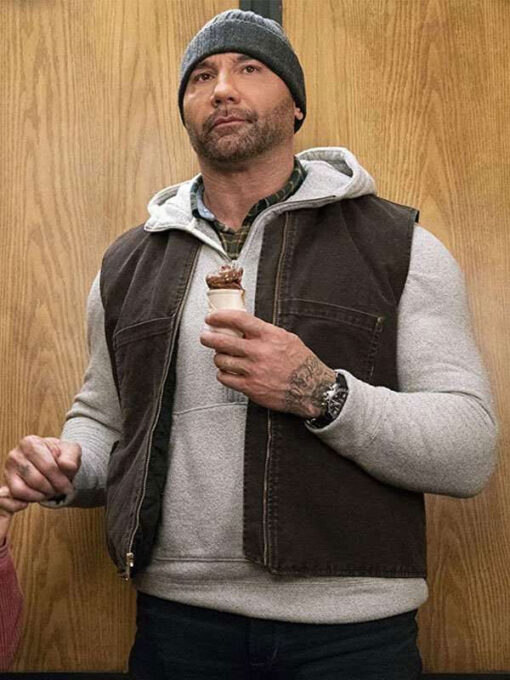 Dave Bautista Brown Vest