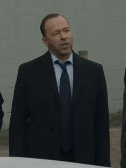 Donnie Wahlberg Black Coat