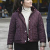 Fiona Rene Purple Jacket