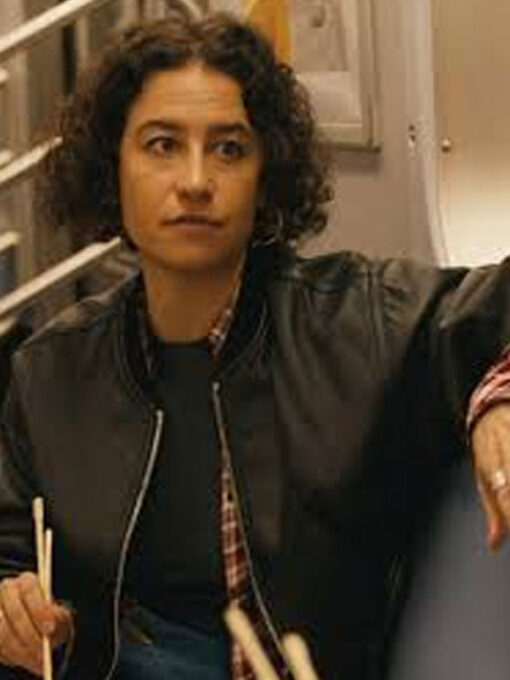 Ilana Glazer Black Leather Jacket