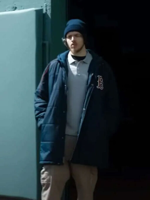 Jack Harlow Blue Hooded Long Jacket