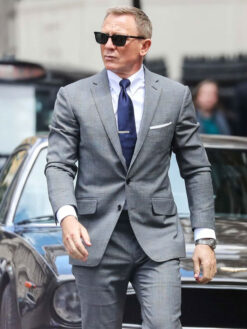 James Bond 25 Gray Suit