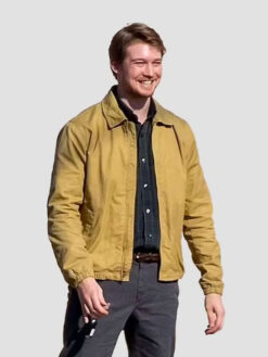 Joe Alwyn Beige Jacket