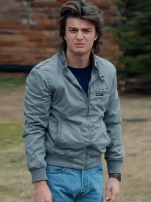 Joe Keery Grey Jacket