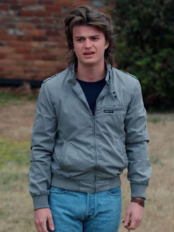 Joe Keery Grey Jacket