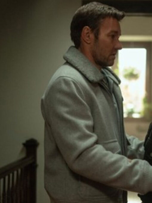 Joel Edgerton Grey Bomber Jacket