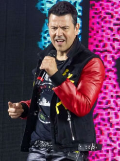 Jordan Knight Black and Red Jacket