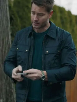 Justin Hartley Black Jacket