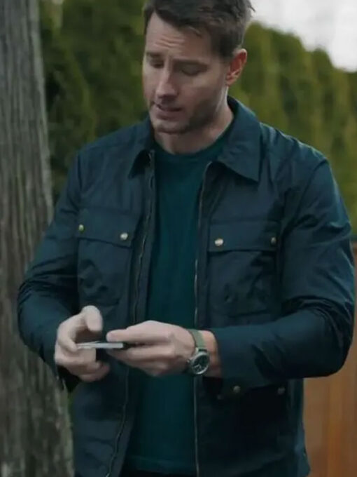 Justin Hartley Black Jacket