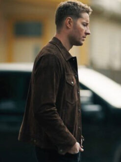 Justin Hartley Suede Brown Jacket