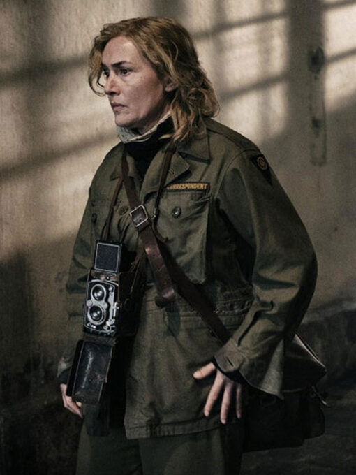 Kate Winslet Green Jacket