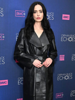 Krysten Ritter Black Coat