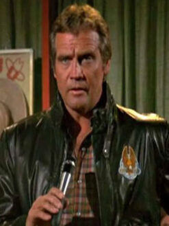 Lee Majors Black Jacket