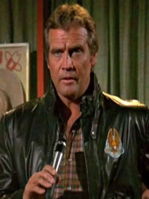 Lee Majors Black Jacket