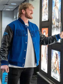 Logan Paul Blue and Black Jacket