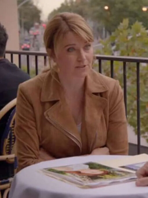 Lucy Lawless Brown Jacket