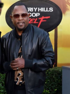 Martin Lawrence Black Bomber Jacket