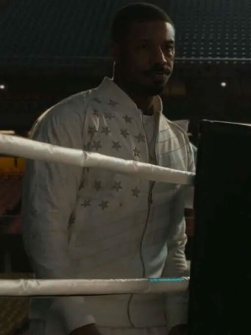 Michael B.Jordan White Jacket