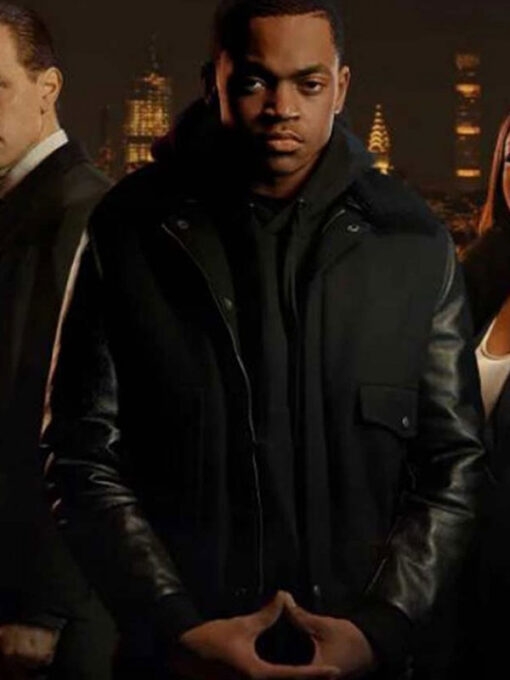 Michael Rainey Jr. Black Wool Jacket