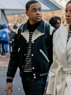 Michael Rainey Jr. Black and White Jacket