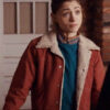 Natalia Dyer Red Jacket