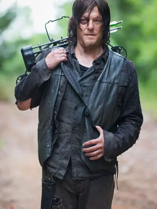 Norman Reedus Black Vest