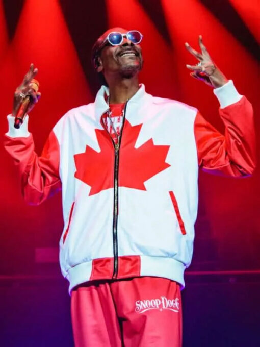 Snoop Dogg Canadian Flag Jacket