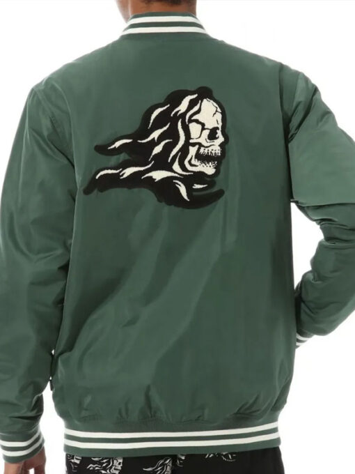 Tanner Buchanan Green Varsity Jacket