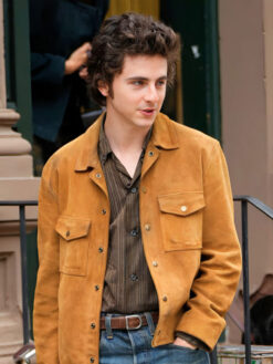 Timothée Chalamet Leather Jacket