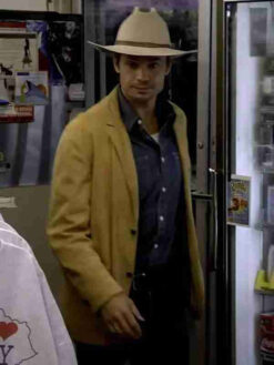 Timothy Olyphant Tan Jacket