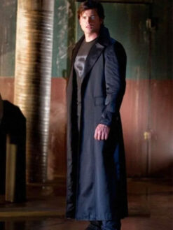 Tom Welling Black Coat